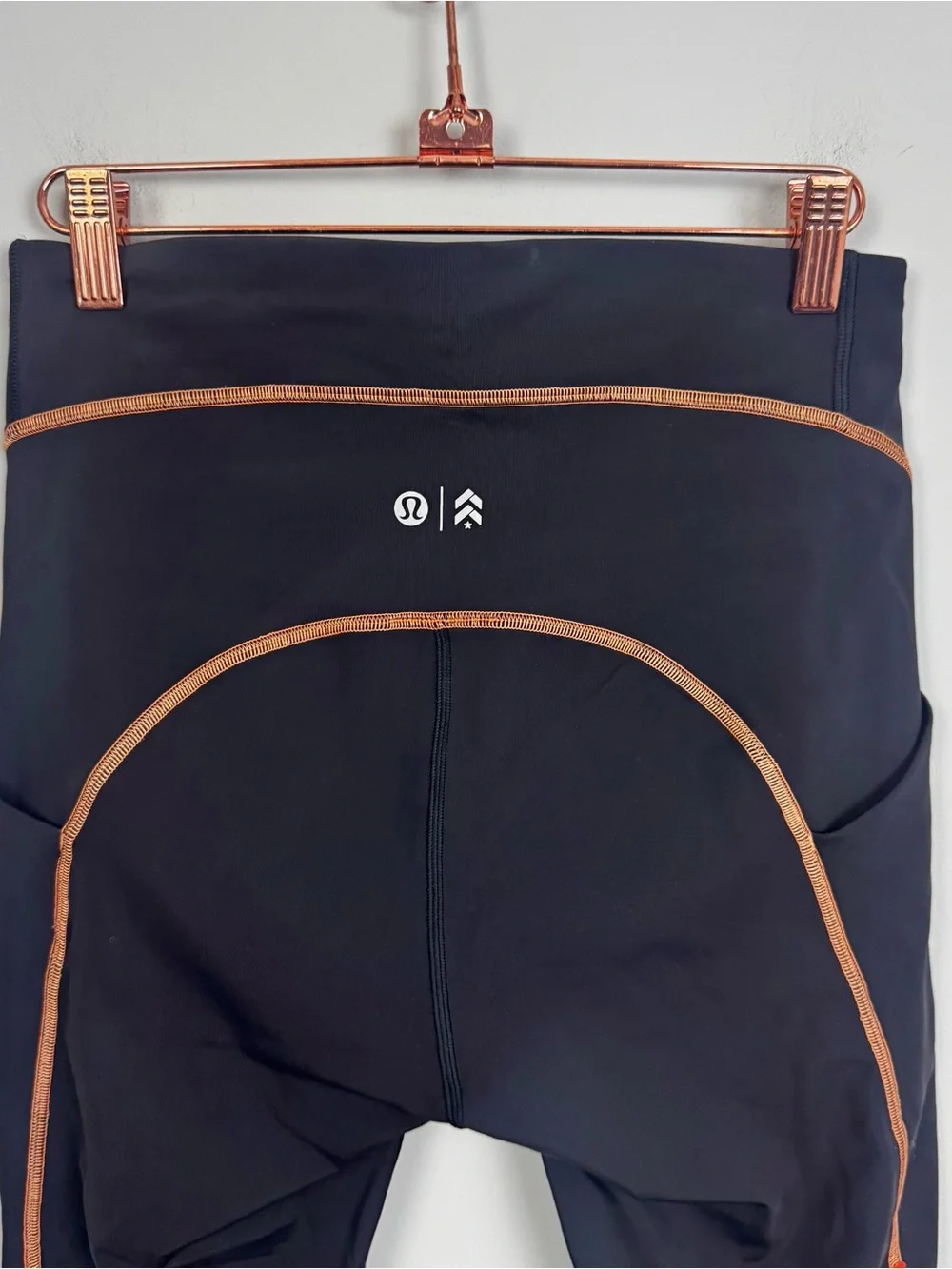 LULULEMON X BARRY’S | Power Thru Tights Black Contrast Stitching Women’s Size 8